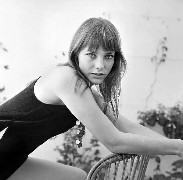 Actress Jane Birkin pictured after the announcement that her latest film '