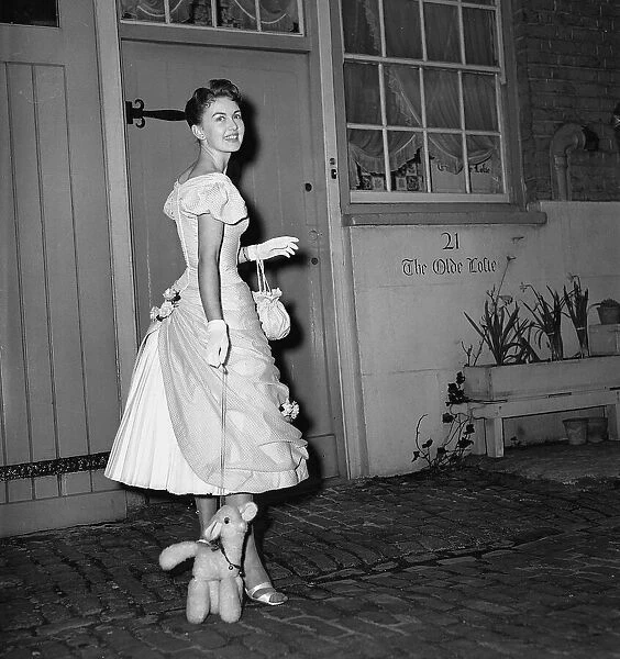 Actress Janette Scott April 1956