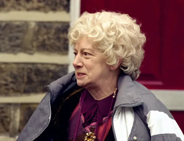 Framed Print : Actress Jean Alexander who plays Auntie Wainwright in the BBC situation comedy series Framed Print : Actress Jean Alexander who plays Auntie Wainwright in the BBC situation comedy series