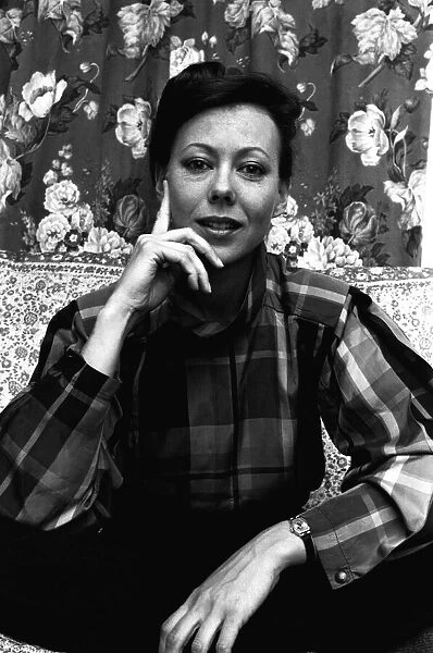 Actress Jenny Agutter during an interview about her forthcoming photography exhibition