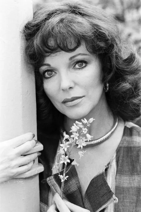 Framed Print : Actress Joan Collins. 6th May 1983