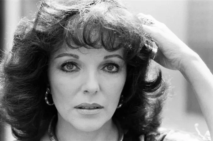 Framed Print : Actress Joan Collins. 6th May 1983