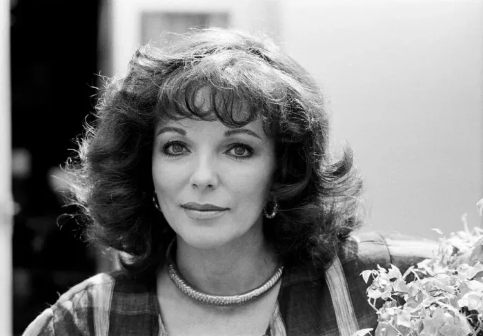 Framed Print : Actress Joan Collins. 6th May 1983