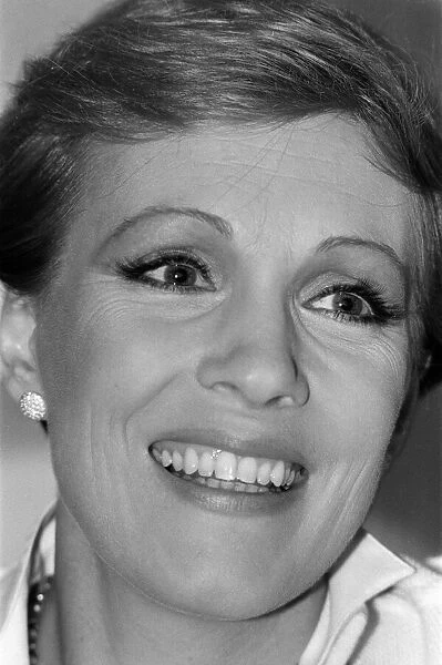 Actress Julie Andrews. 15th June 1981