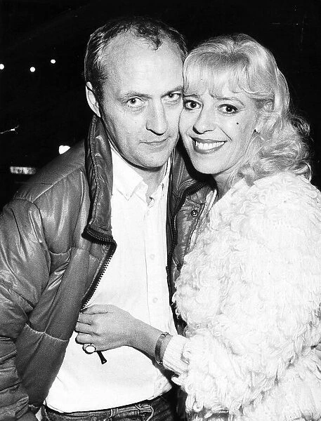 Actress Julie Goodyear of Coronation Street with her new love Bill Gilmour November