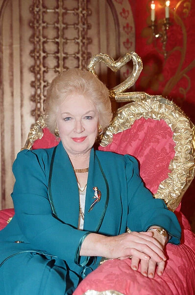 Actress June Whitfield. 15th September 1992