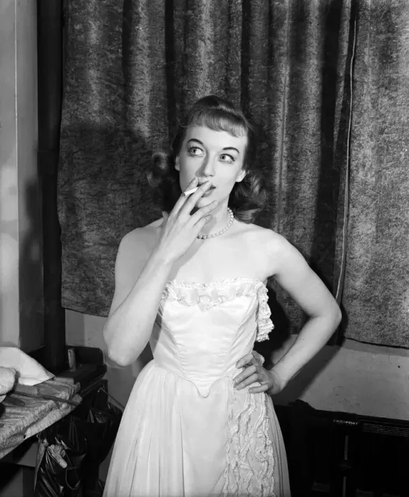Framed Print : Actress June Whitfield who is playing in Love from Judy Framed Print : Actress June Whitfield who is playing in Love from Judy