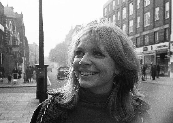 Actress Katy Manning aged 17 October 1965