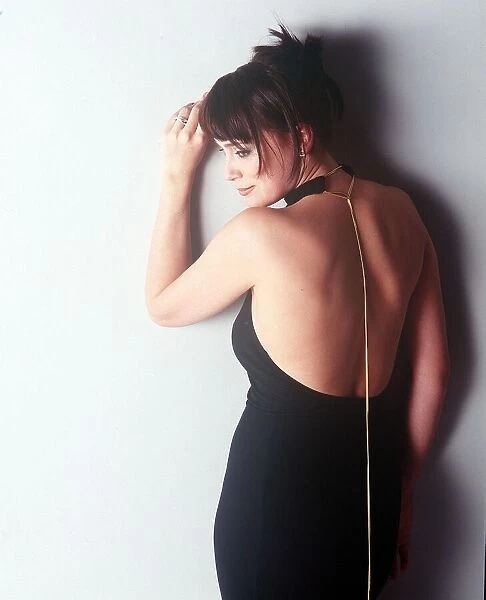 Actress Keeley Hawes 1999 in studio