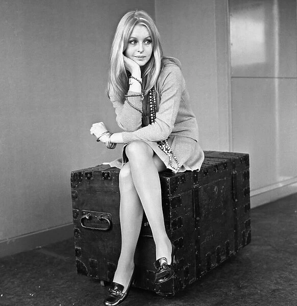 Actress Liza Goddard, who is about to star in a new ITV play. 19th February 1970