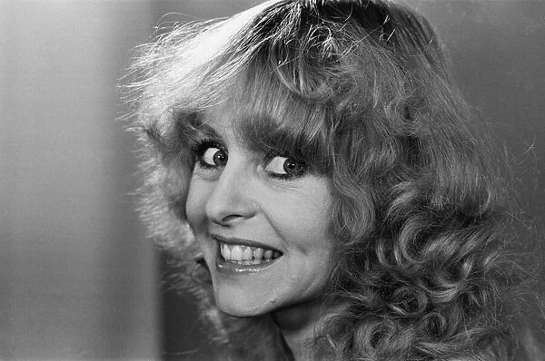 Actress Liza Goddard, who is about to star in the new television series '