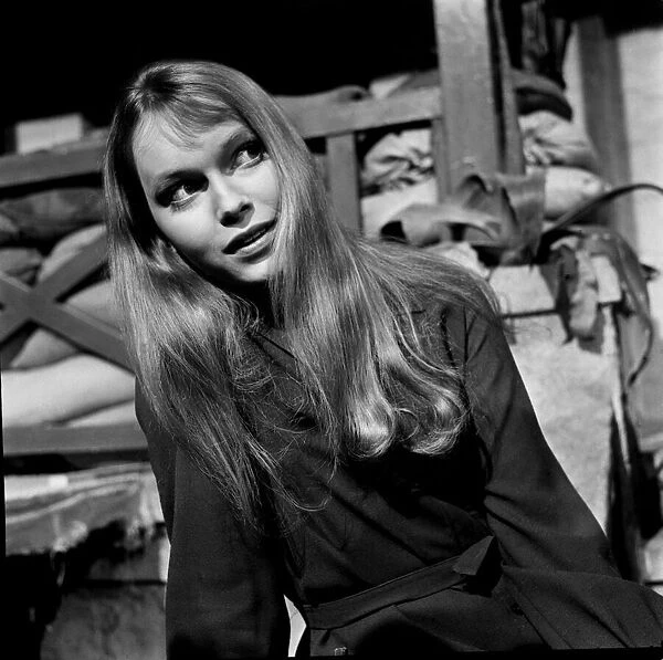 Actress Mia Farrow April 1964