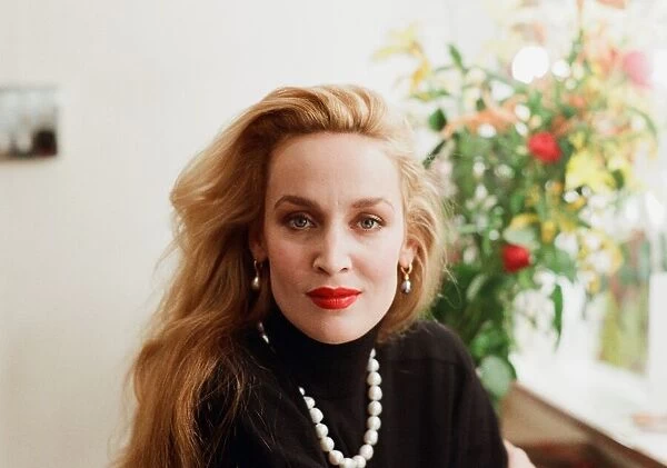 Actress & model Jerry Hall, who is currently starring in a West End Production of Bus