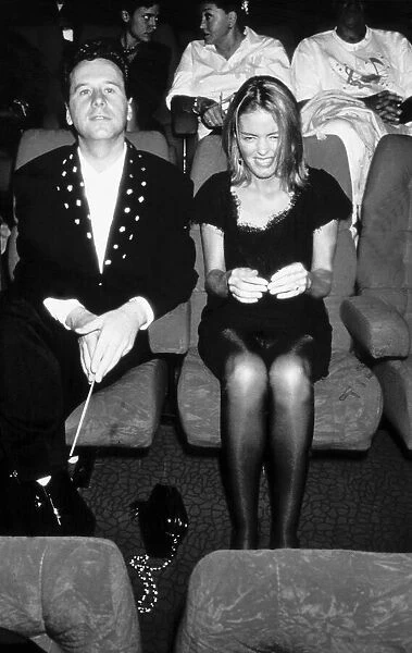 Actress Patsy kensit with husband jim Kerr at the cinema