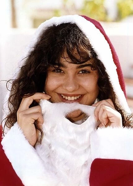 Actress Sandra Sandri from the television programme Eldorado July 1992