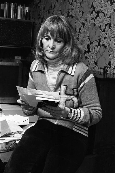 Actress Sheila Hancock. 7th February 1976
