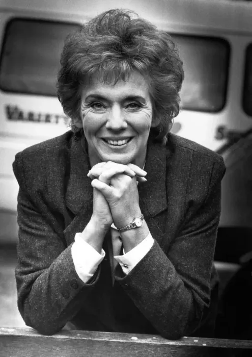 Framed Print : Actress Sue Johnston, 9th October 1989