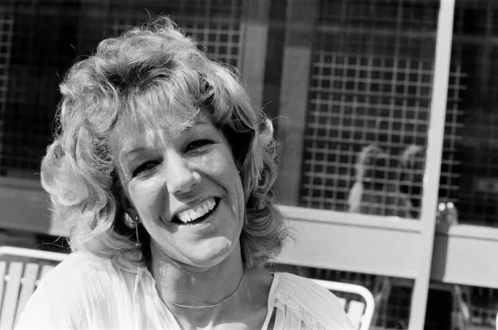 Framed Print : Actress Sue Nicholls. 25th March 1982 Framed Print : Actress Sue Nicholls. 25th March 1982
