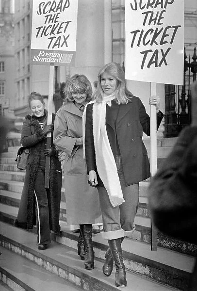 Actress Susan Hampshire seen here in St. Martin s-in-the-Fields