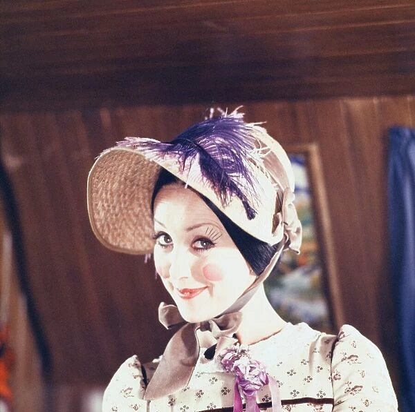Actress Una Stubb as Aunt Sally in the Southern Television series of Worzel Gummidge