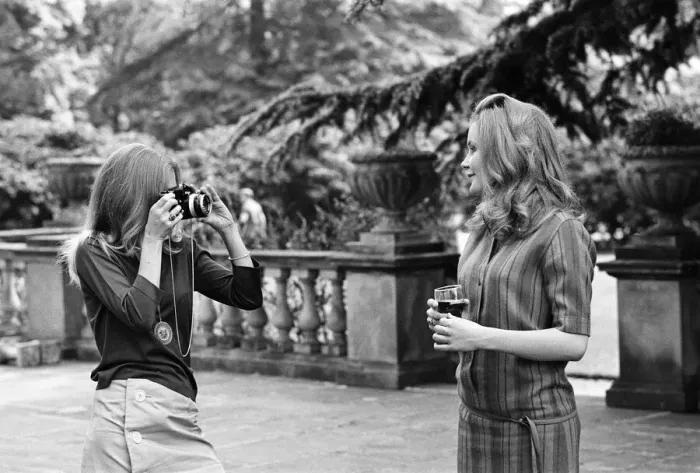 Framed Print : Actresses Hayley Mills and Pippa Steel. 13th May 1967 Framed Print : Actresses Hayley Mills and Pippa Steel. 13th May 1967