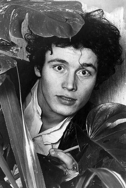 Adam Ant of Adam and the Ants, who has a hit single at the moment. December 1980