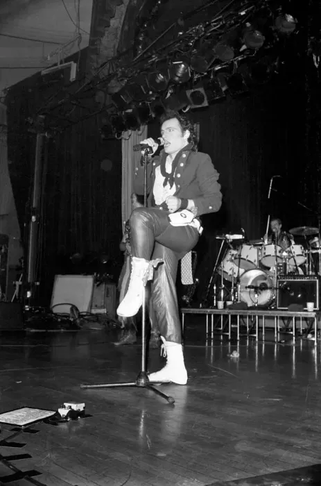Framed Print : Adam Ant at The Palladium, Hollywood, Los Angeles, USA. December 1982