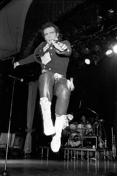 Adam Ant at The Palladium, Hollywood, Los Angeles, USA. December 1982