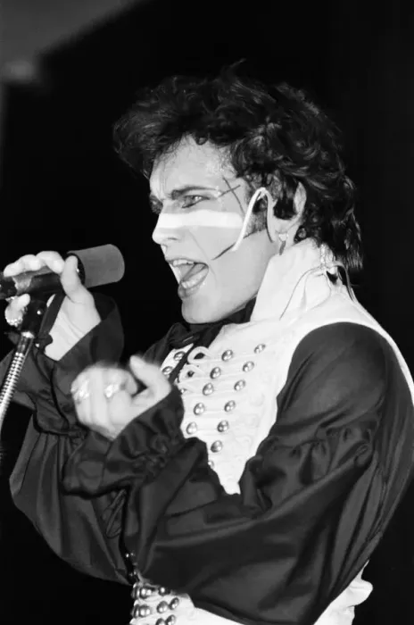 Framed Print : Adam and the Ants in concert in Melbourne, Australia. September 1981 Framed Print : Adam and the Ants in concert in Melbourne, Australia. September 1981