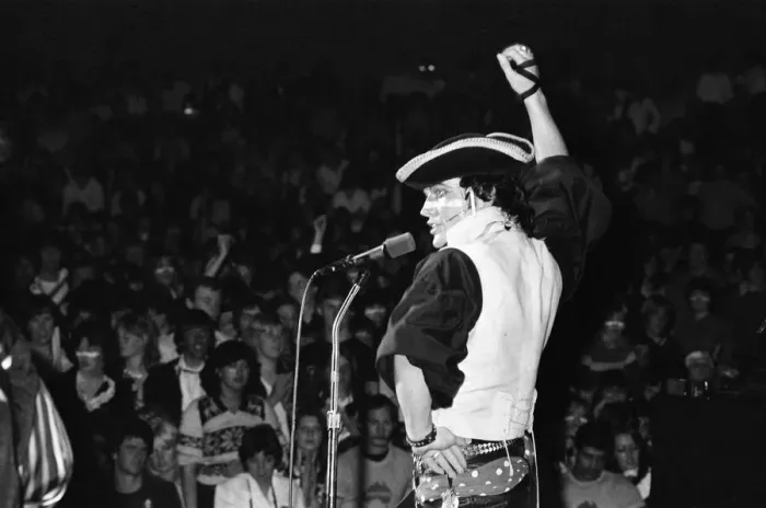 Framed Print : Adam and the Ants in concert in Melbourne, Australia. September 1981 Framed Print : Adam and the Ants in concert in Melbourne, Australia. September 1981