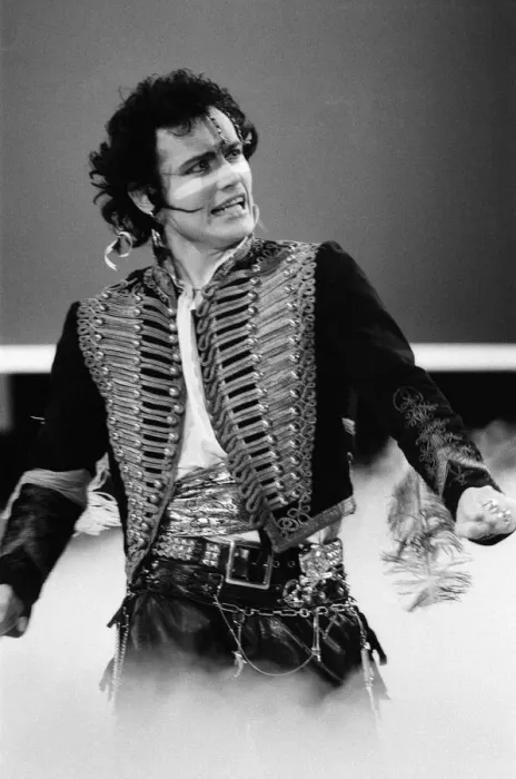 Framed Print : Adam and the Ants performing at the British Rock and Pop awards. 24th February 1981 Framed Print : Adam and the Ants performing at the British Rock and Pop awards. 24th February 1981