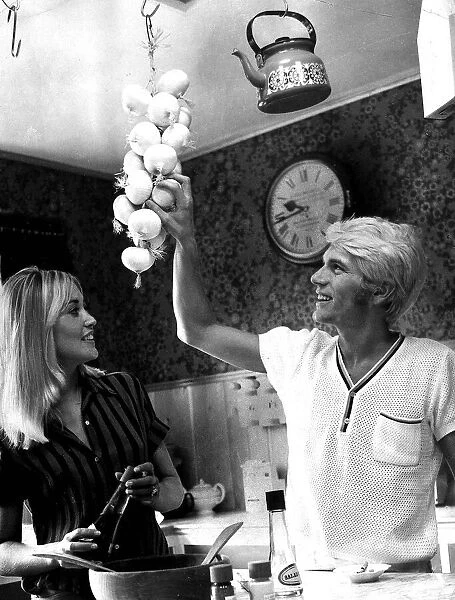 Adam Faith singer and actor with wife Jackie Irving