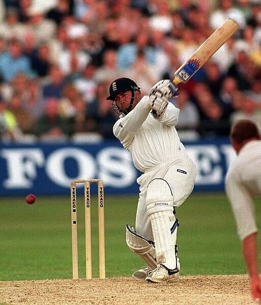 Adam Hollioke England Batsman May 1998 One Day England Cricket Captain Batsman