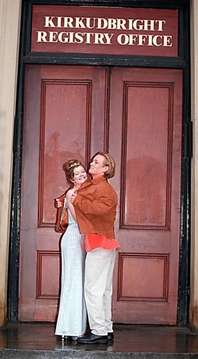 Framed Print : Adam Rickett and Jane Danson January 1998 who play Nick Tilsley Framed Print : Adam Rickett and Jane Danson January 1998 who play Nick Tilsley