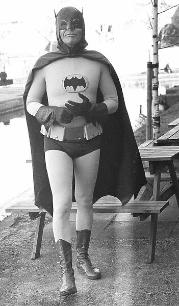 Adam West dressed as Batman - 03  /  03  /  1988