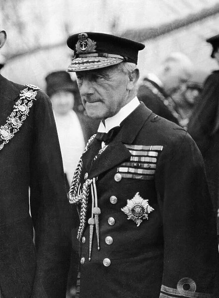 Admiral of the Fleet John Rushworth Jellicoe, 1st Earl Jellicoe, GCB, OM