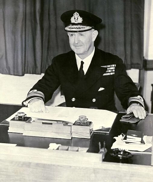 Admiral of the fleet Lord Cunningham WW2 Admiral