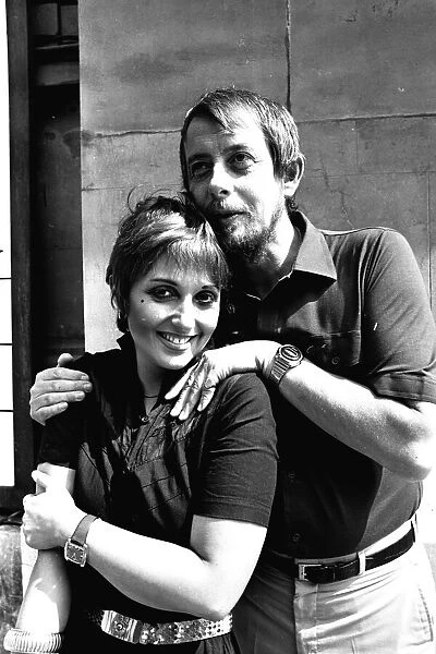 Adrienne Posta and Derek Fowlds at the Theatre Royal, Newcastle where they are appearing