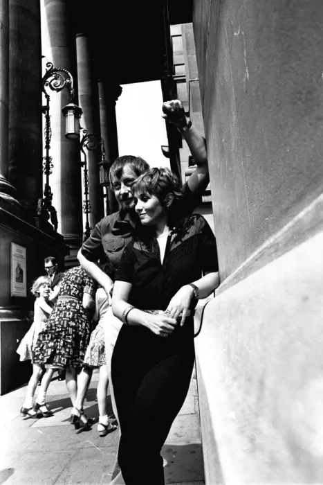 Framed Print : Adrienne Posta and Derek Fowlds at the Theatre Royal, Newcastle where they are appearing Framed Print : Adrienne Posta and Derek Fowlds at the Theatre Royal, Newcastle where they are appearing