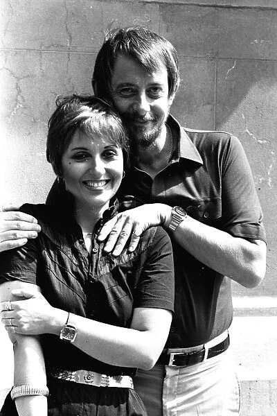 Adrienne Posta and Derek Fowlds at the Theatre Royal, Newcastle where they are appearing