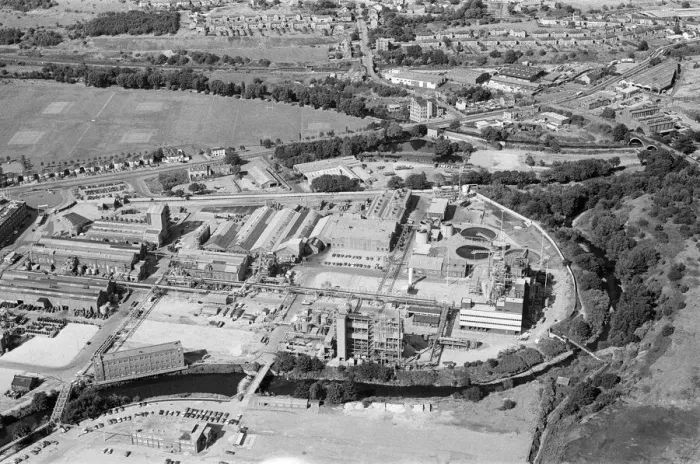 Framed Print : Aerial Pix, Huddersfield, West Yorkshire, England, 19th September 1986 Framed Print : Aerial Pix, Huddersfield, West Yorkshire, England, 19th September 1986