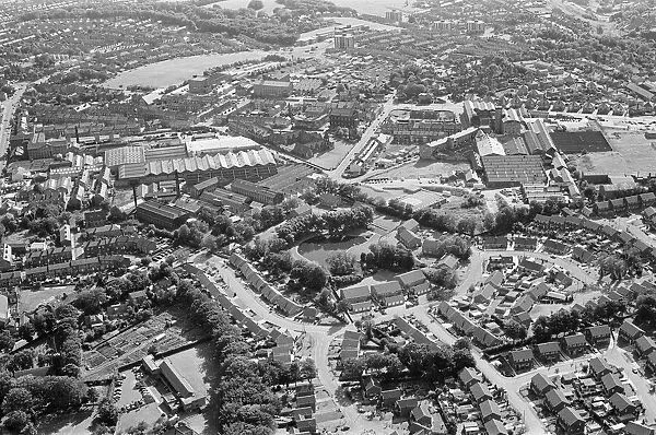 Aerial Pix, Huddersfield, West Yorkshire, England, 19th September 1986