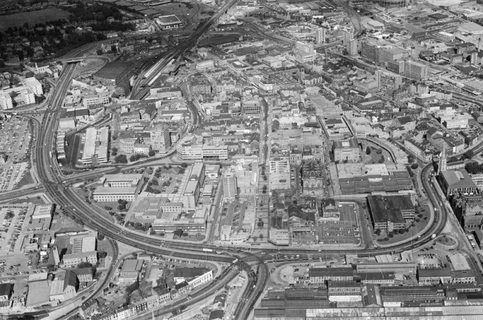 Framed Print : Aerial Pix, Huddersfield, West Yorkshire, England, 19th September 1986 Framed Print : Aerial Pix, Huddersfield, West Yorkshire, England, 19th September 1986