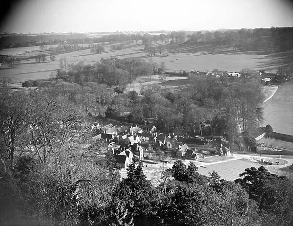 Aerial view of West Wycombe circa 1935