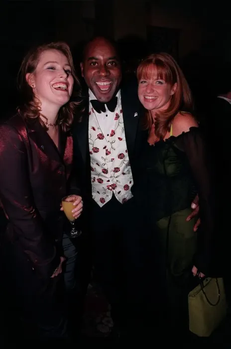 Framed Print : Ainsley Harriott TV Chef September 98 At the TV Quick Awards in london with Framed Print : Ainsley Harriott TV Chef September 98 At the TV Quick Awards in london with