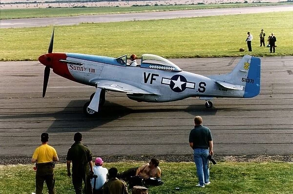Air Aircraft North American P51 Mustang fighter aircraft from USA which was designed