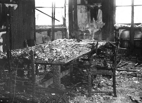 Air raid damage to Messrs. E. S. & A. Robinsons premises, the Bristol printers