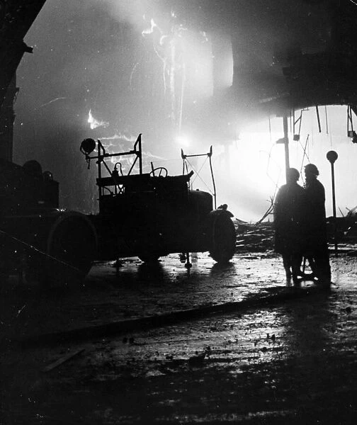 Air raid in London. October 1940