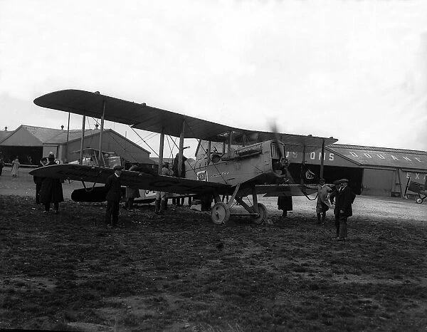 This Airco DH-4 operated from Londons Croydon Airport to Paris