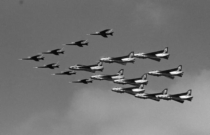 Framed Print : Aircraft English Electric Lightning F3s and Hawker Siddeley Gnat T1 Framed Print : Aircraft English Electric Lightning F3s and Hawker Siddeley Gnat T1